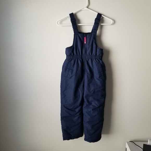 Rugged Bear Girl's Snowsuit and Jacket Set Size 5/6 Pink/Navy - Picture 3 of 13